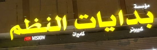 مؤسسة بدايات النظم كاميرات مراقبة